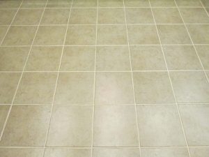 After: Grout lines disappear when color sealed | Ceramic & Porcelain | Photo Gallery | Baker's Travertine Power Clean